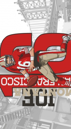 coque NFL Legends: Joe Montana 49ers