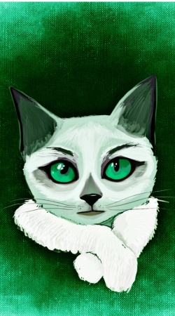coque Painting Cat