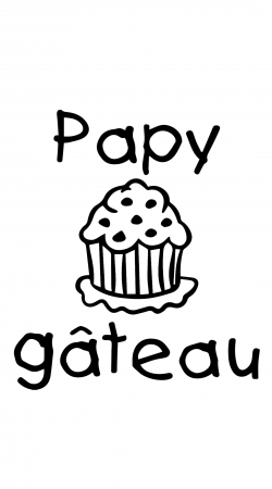 coque Papy gâteau