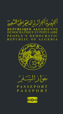 coque Passeport Algérien