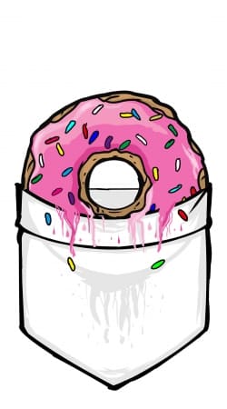coque Pocket Collection: Donut Springfield