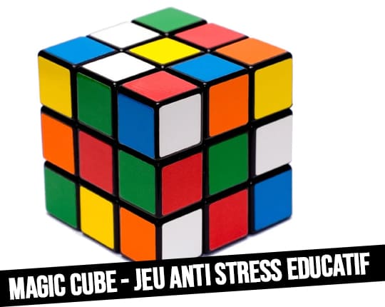 Magic Cube 3x3 Idéal Jeu éducatif Puzzle