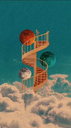 coque Stairway to the moon