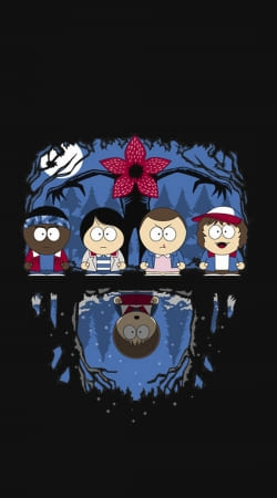 coque Stranger Things X South Park