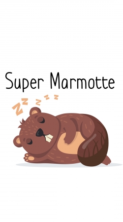 coque Super marmotte
