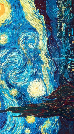 coque The Starry Night