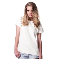 acheter T-shirt Femme Col rond manche courte Blanc