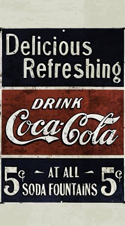 coque Vintage coke 