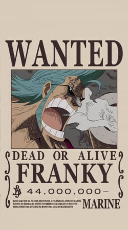 coque Wanted Francky Dead or Alive
