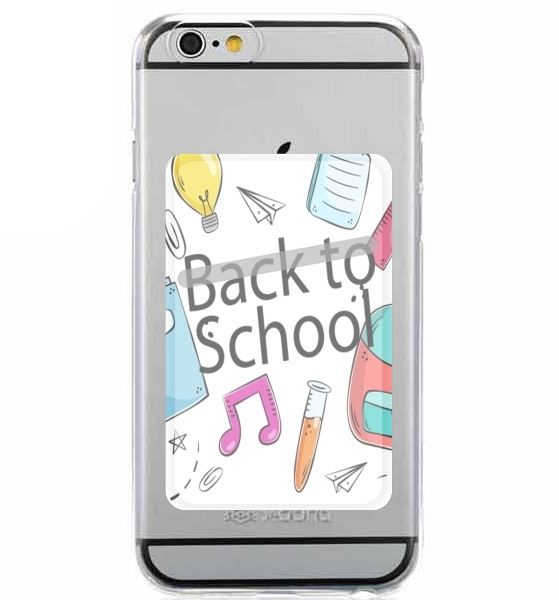 Porte Back to school background drawing
