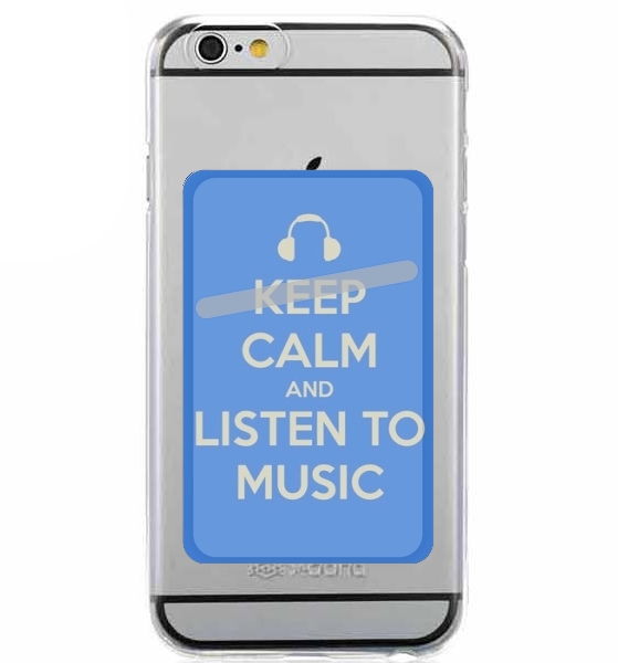 Porte Keep Calm And Listen to Music