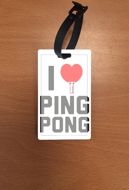 Porte I love Ping Pong