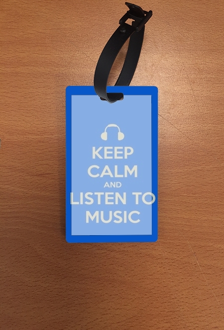 Porte Keep Calm And Listen to Music