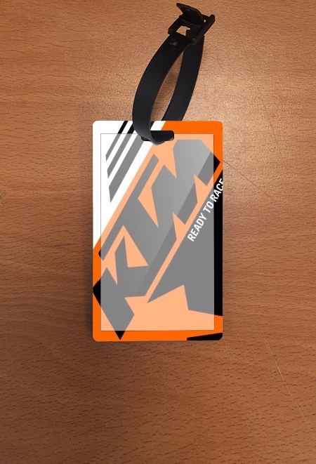Porte adresse pour bagage KTM Racing Orange And Black