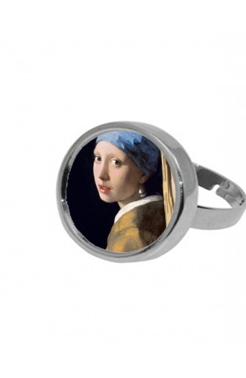 Bague ronde Girl with a Pearl Earring