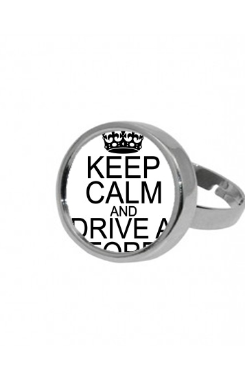 Bague Keep Calm And Drive a Ford