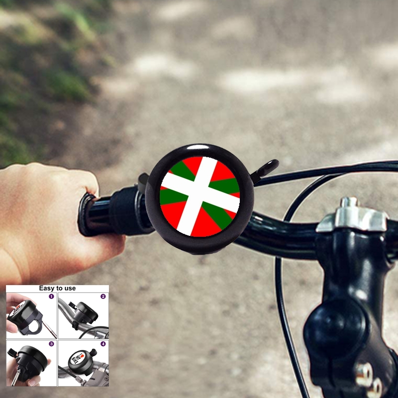 Sonnette de vélo et guidon Basque