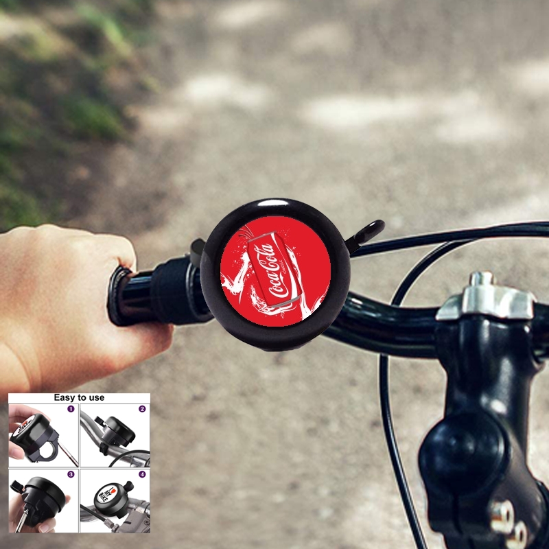 Sonnette de vélo et guidon Coca Cola Rouge Classic