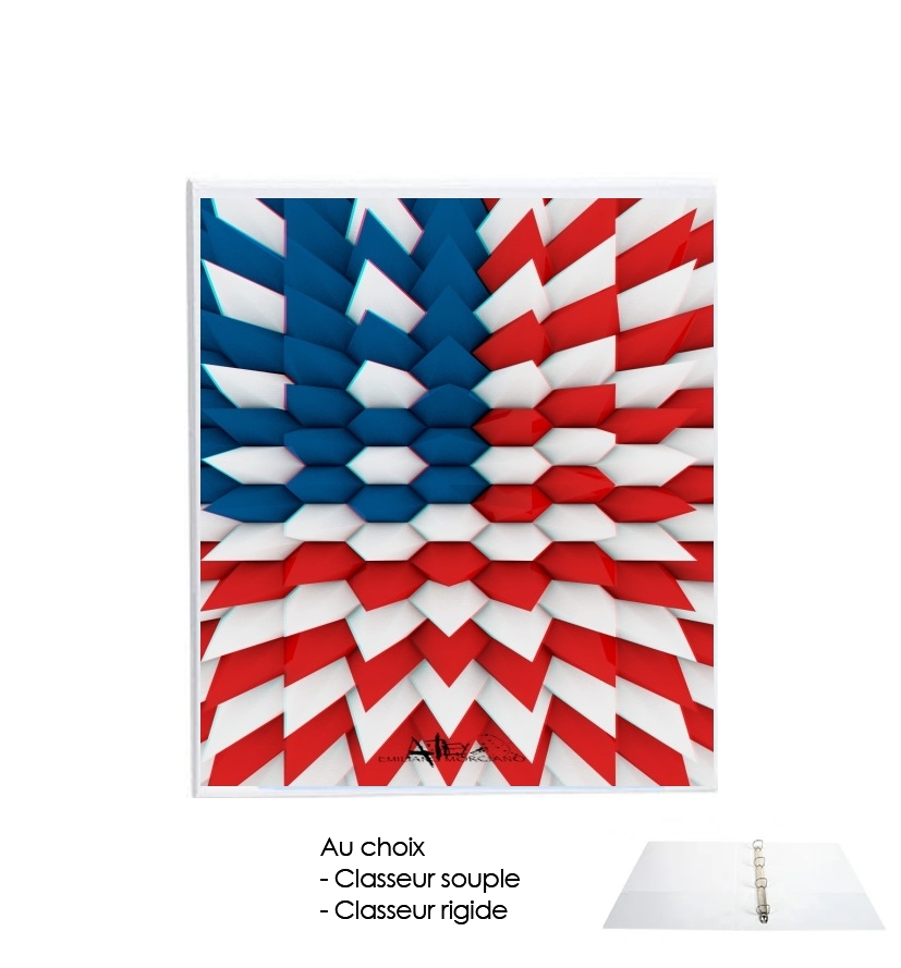 Classeur 3D Poly USA flag