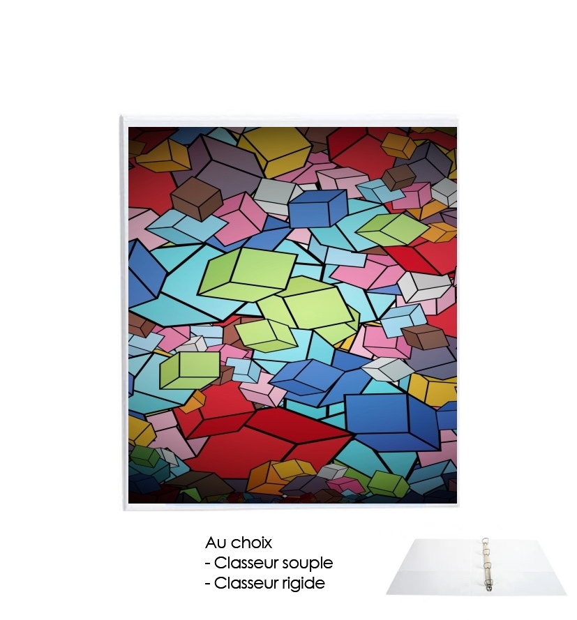 Classeur Abstract Cool Cubes