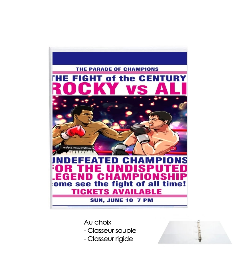 Classeur Ali vs Rocky