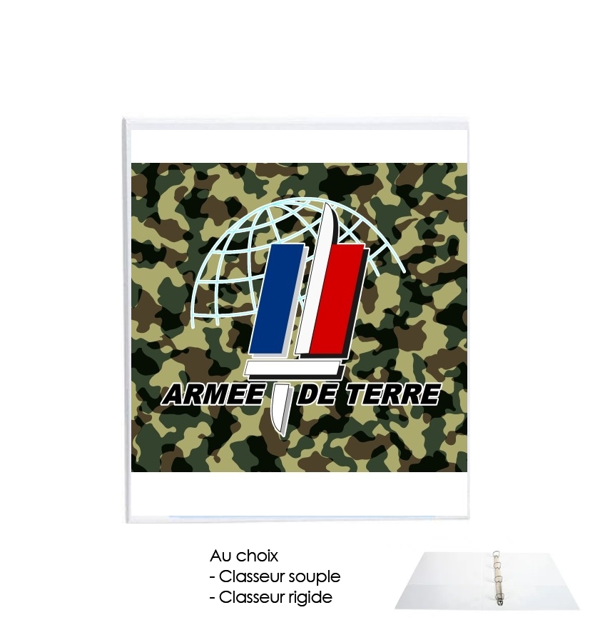 Classeur A4 personnalisable Armee de terre - French Army