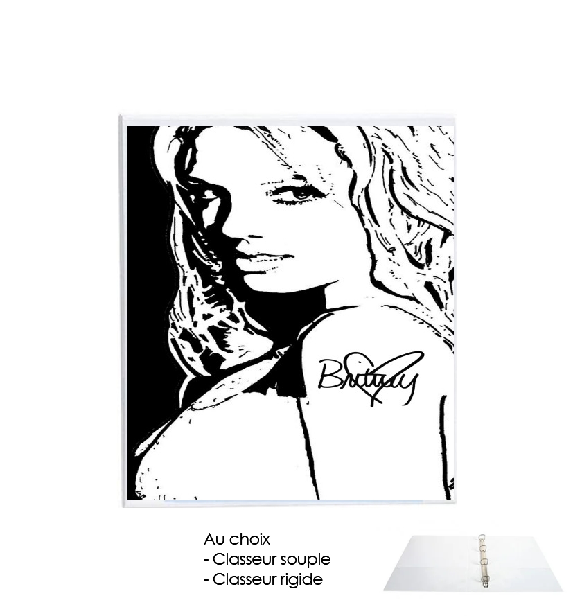 Classeur Britney Tribute Signature