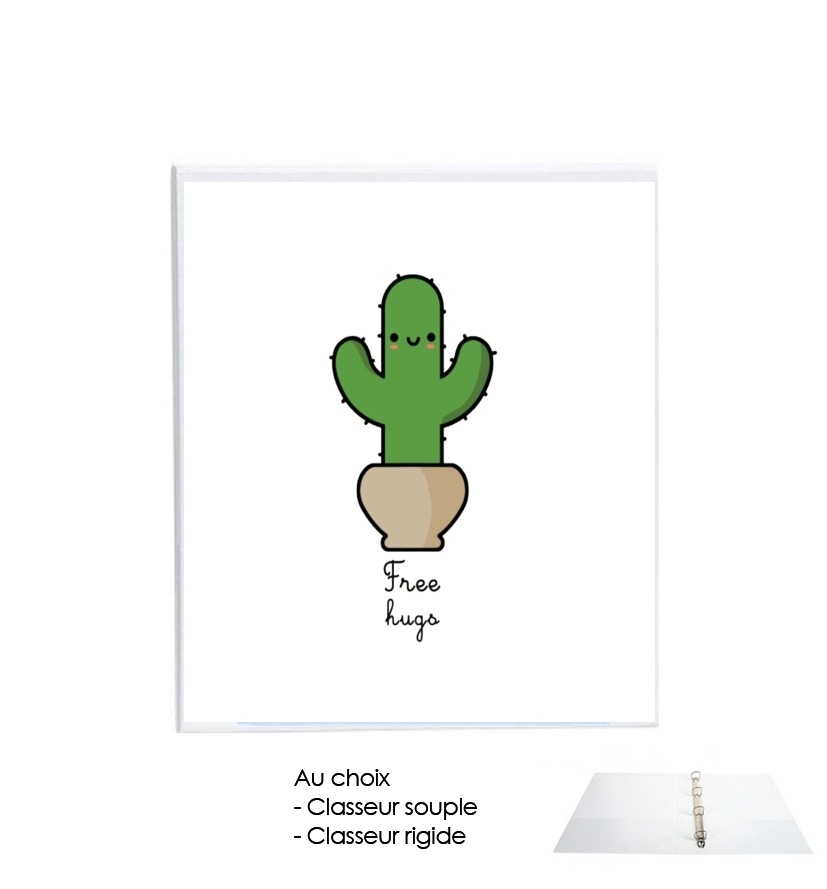 Classeur Cactus Free Hugs