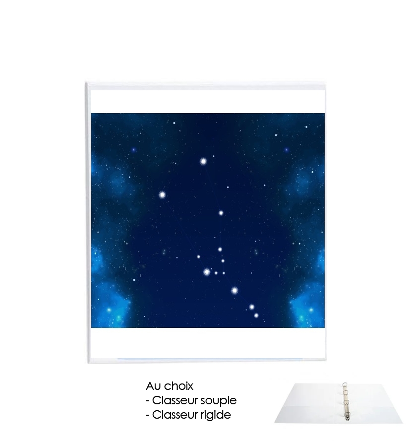Classeur A4 personnalisable Constellations of the Zodiac: Taurus