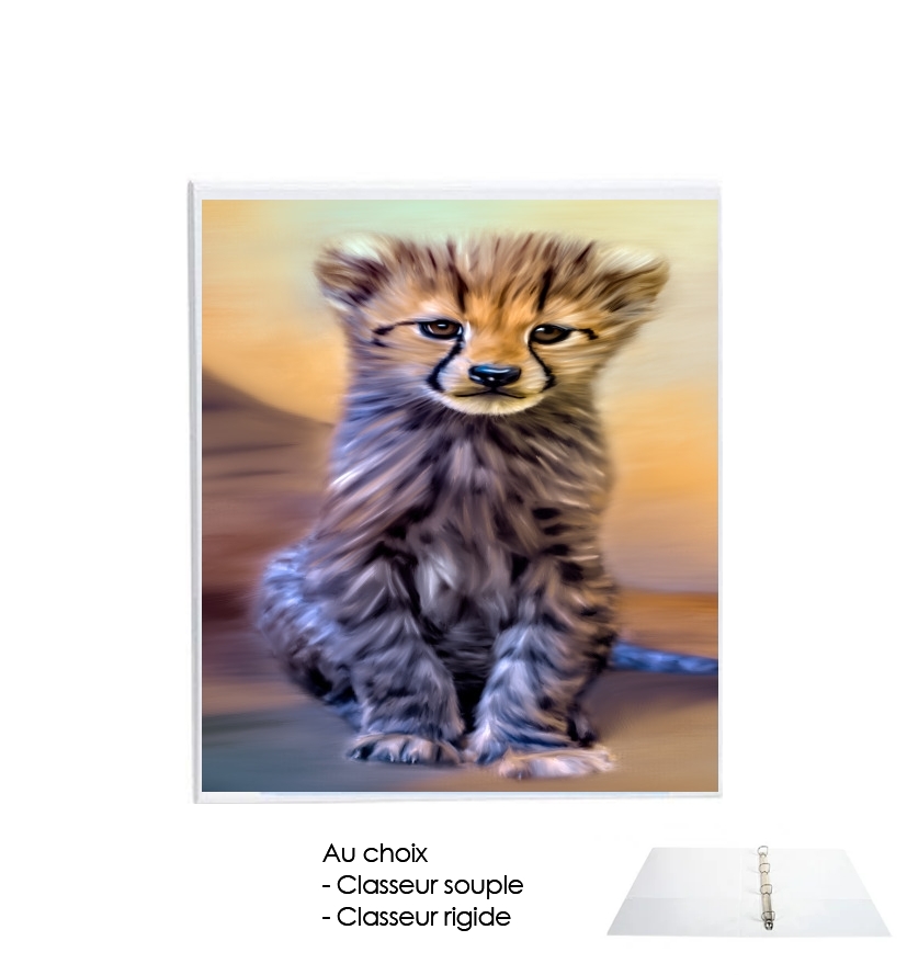Classeur Cute cheetah cub