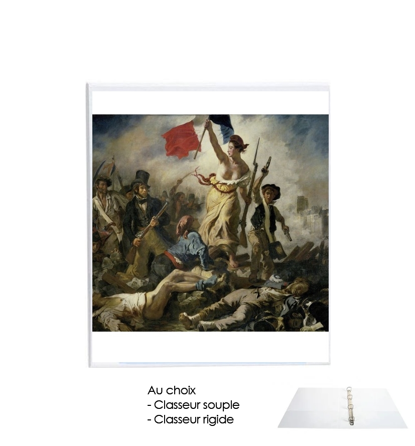 Classeur Delacroix La Liberte guidant le peuple