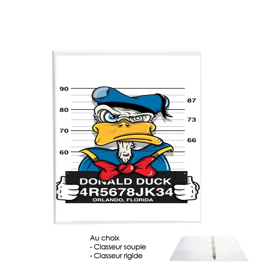 Classeur Donald Duck Crazy Jail Prison