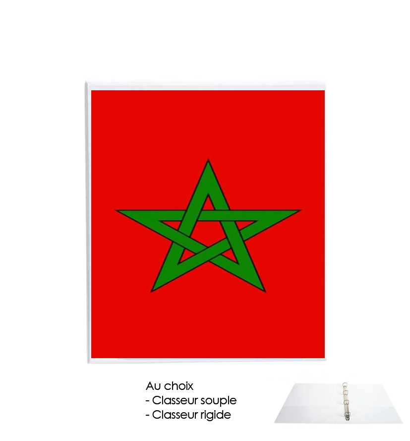 Classeur Drapeau Maroc
