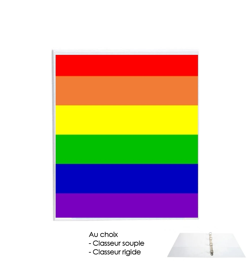 Classeur Drapeau Arc En Ciel Gay - Rainbow flag