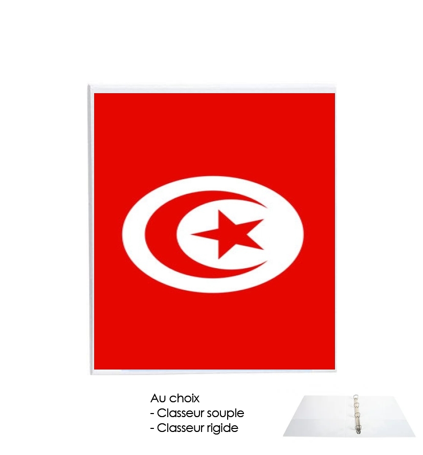 Classeur Drapeau Tunisie