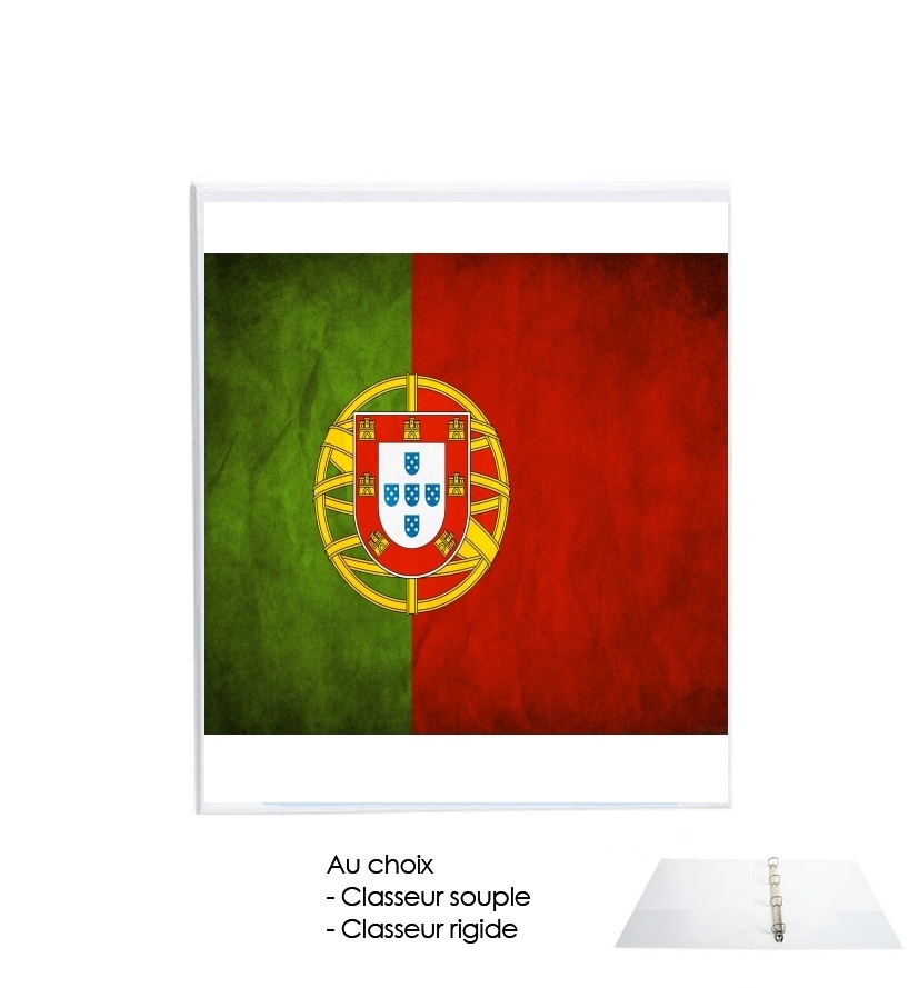 Classeur Drapeau Vintage Portugal