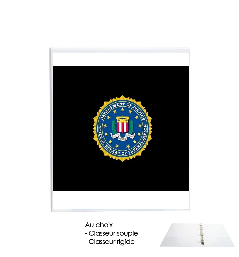 Classeur FBI Federal Bureau Of Investigation