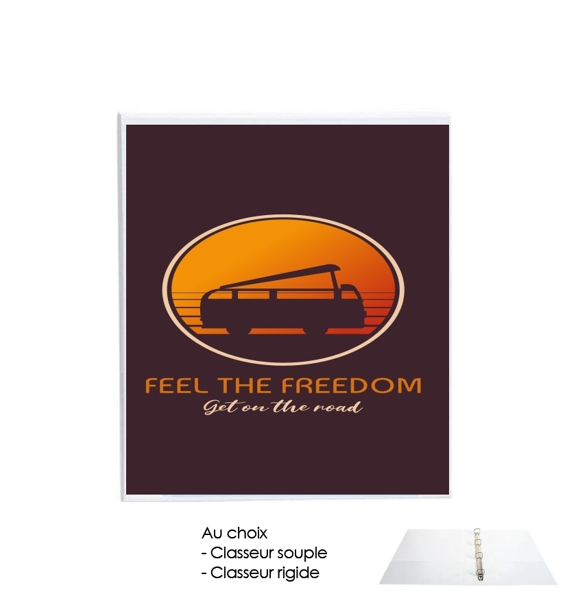 Classeur Feel The freedom on the road