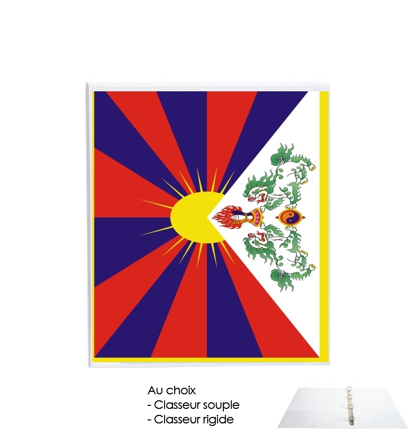 Classeur Flag Of Tibet