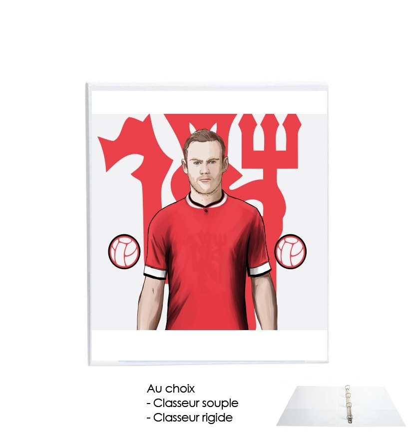 Classeur Football Stars: Red Devil Rooney ManU