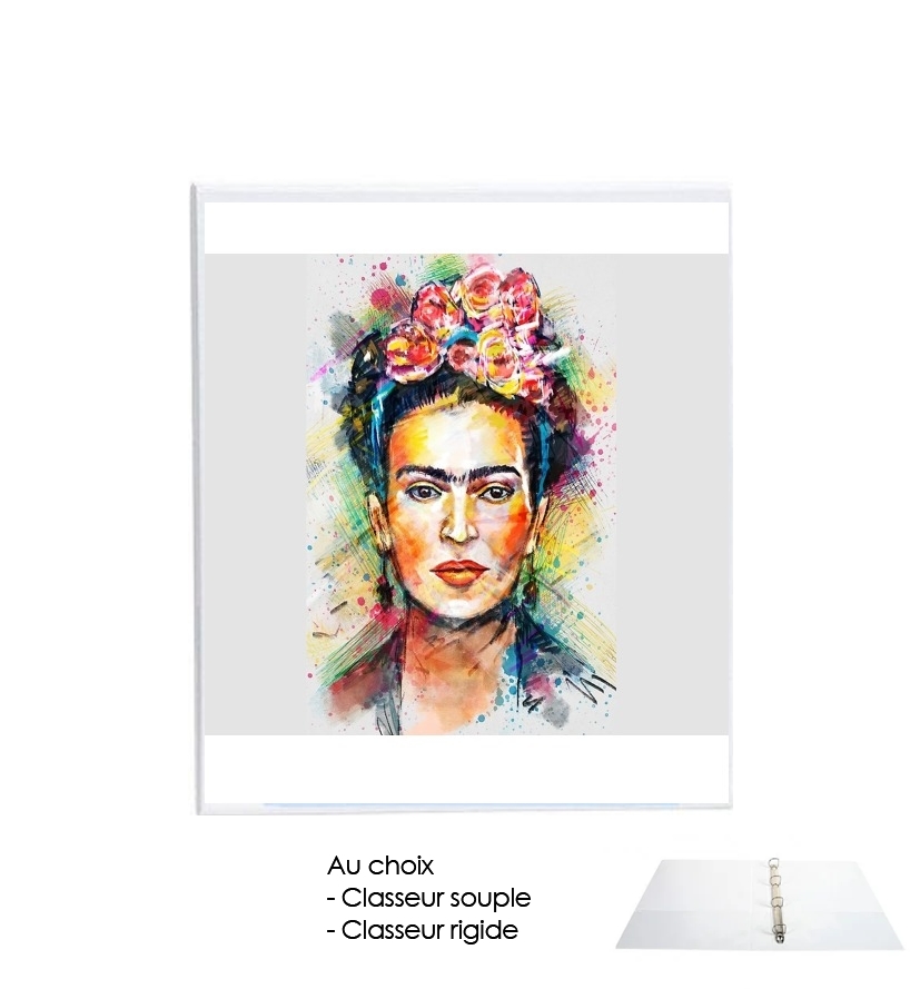 Classeur A4 personnalisable Frida Kahlo