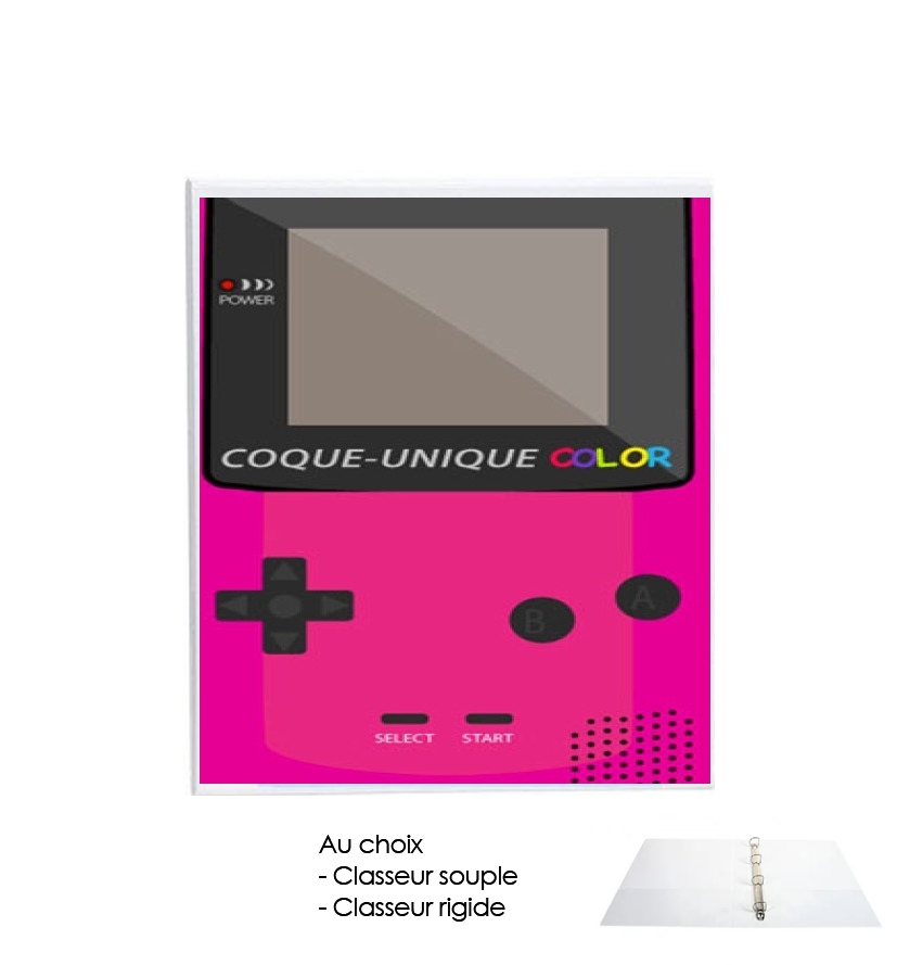 Classeur GameBoy Color Rose