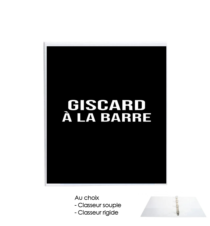 Classeur Giscard a la barre