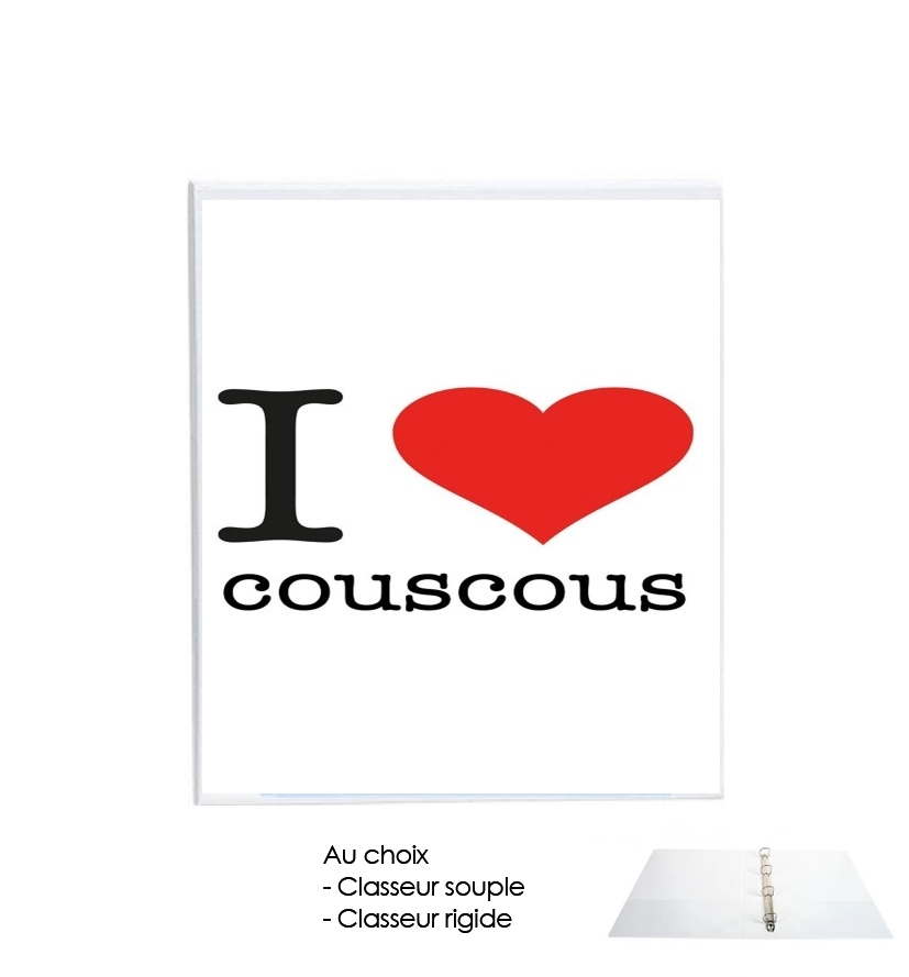 Classeur I love couscous - Plat Boulette
