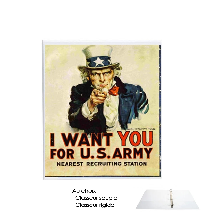 Classeur I Want You For US Army