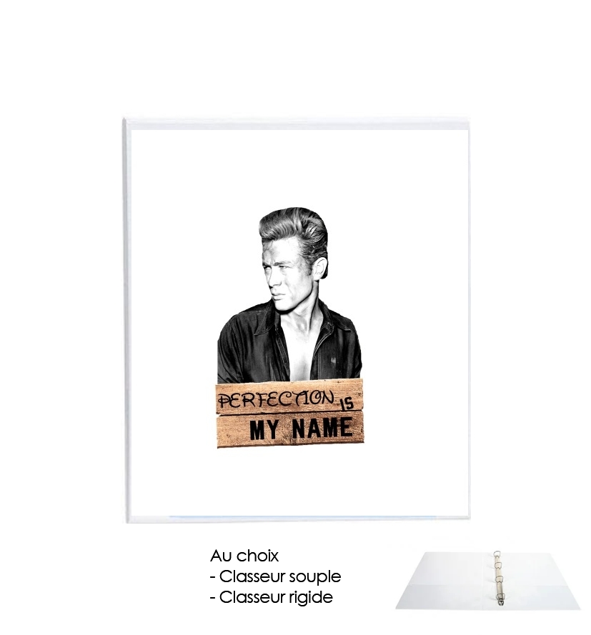 Classeur James Dean Perfection is my name