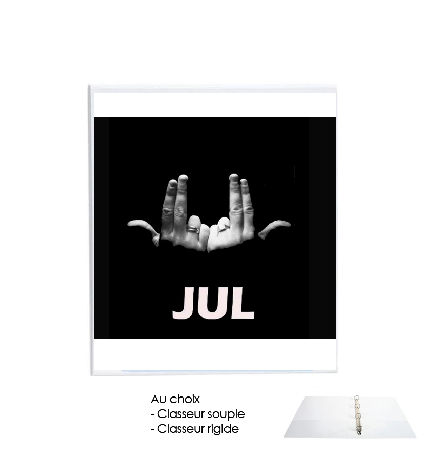 Classeur A4 personnalisable Jul Rap