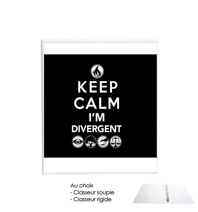 Classeur Keep Calm Divergent Faction