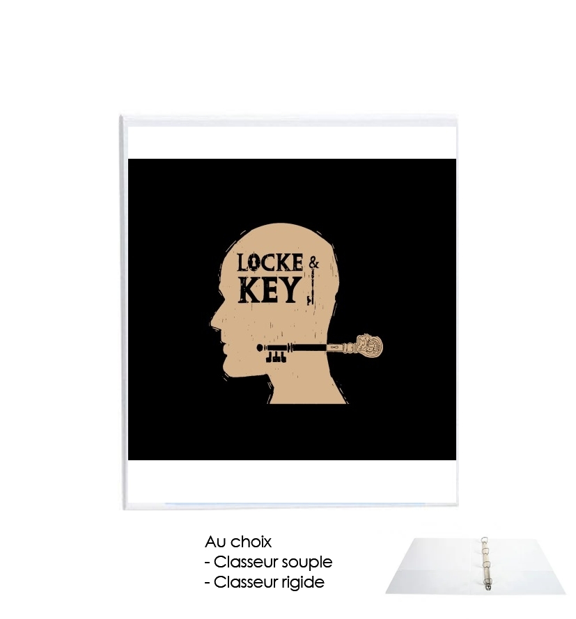 Classeur Locke Key Head Art