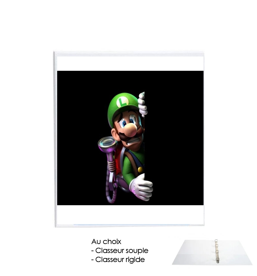 Classeur Luigi Mansion Fan Art